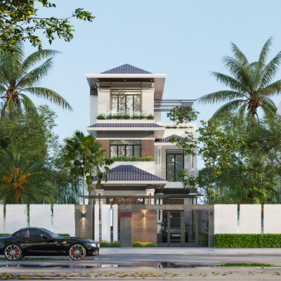 Thơm House - Thiết kế Nhà Phố Đẹp, tối ưu chi phí tại Nhơn Hải, Bình Địnhd